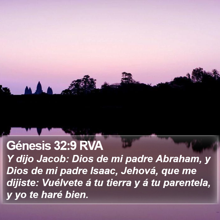 Génesis 32:9 RVA Bible Study