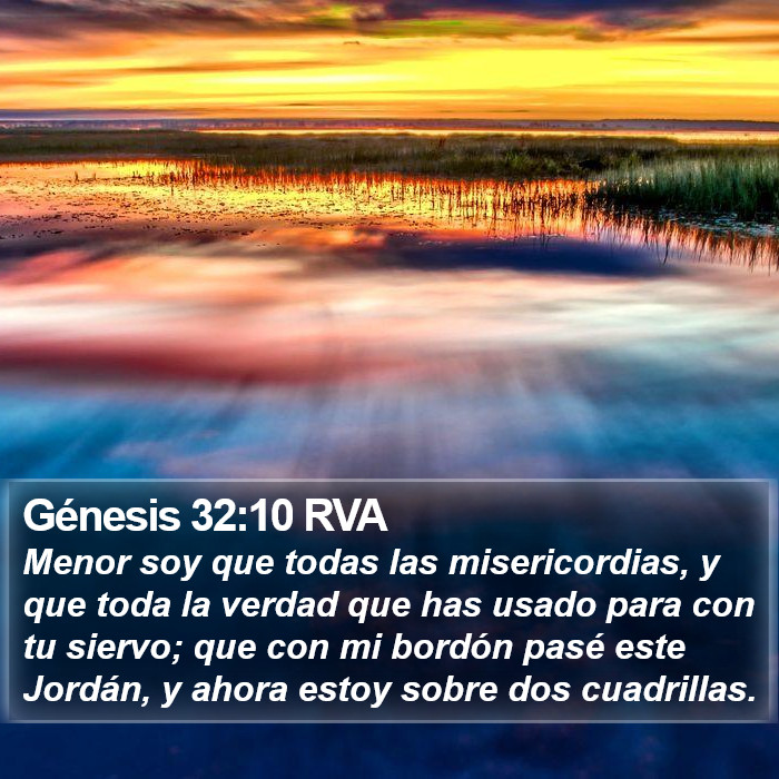 Génesis 32:10 RVA Bible Study