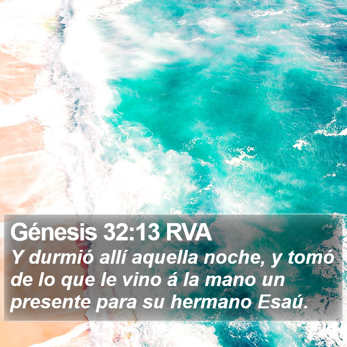 Génesis 32:13 RVA Bible Study