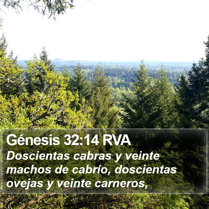 Génesis 32:14 RVA Bible Study