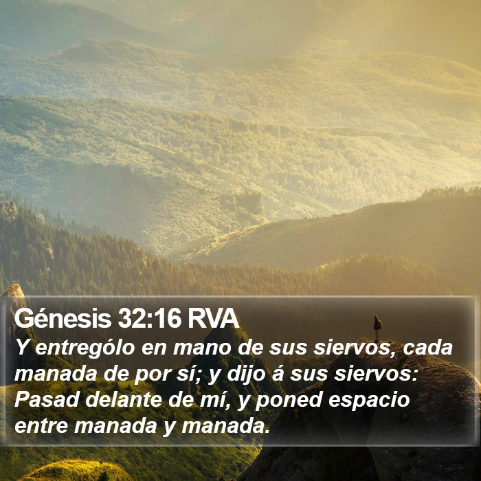 Génesis 32:16 RVA Bible Study