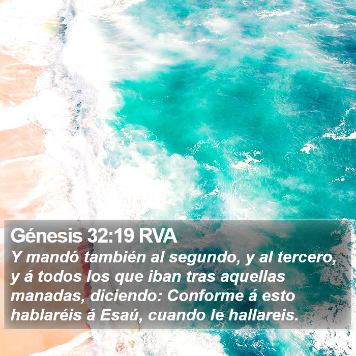 Génesis 32:19 RVA Bible Study