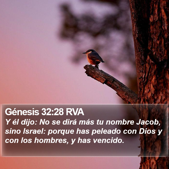 Génesis 32:28 RVA Bible Study