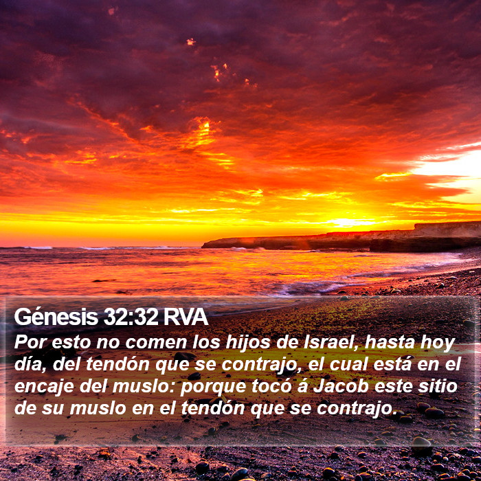 Génesis 32:32 RVA Bible Study