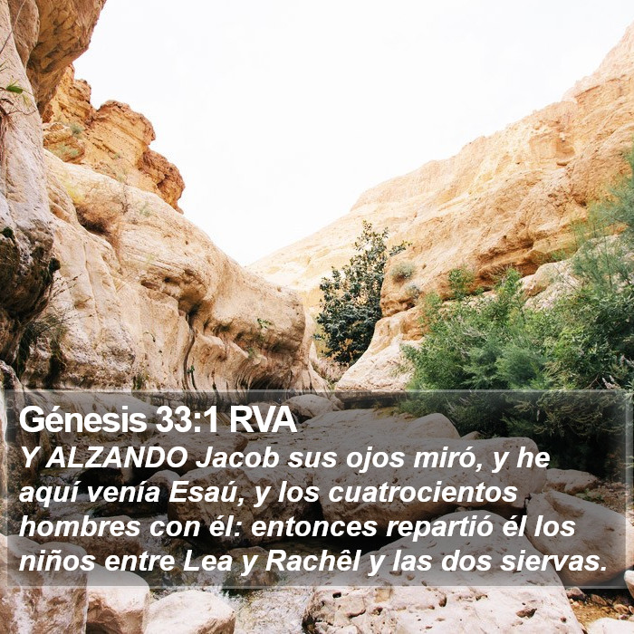 Génesis 33:1 RVA Bible Study