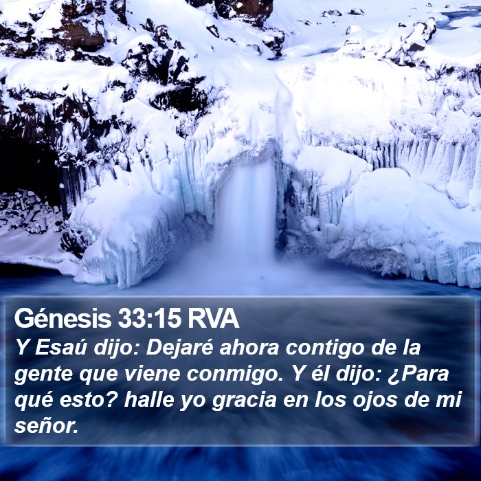 Génesis 33:15 RVA Bible Study