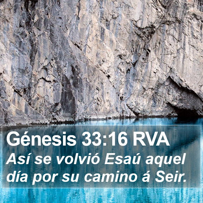 Génesis 33:16 RVA Bible Study