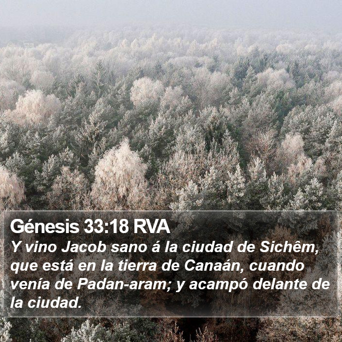 Génesis 33:18 RVA Bible Study