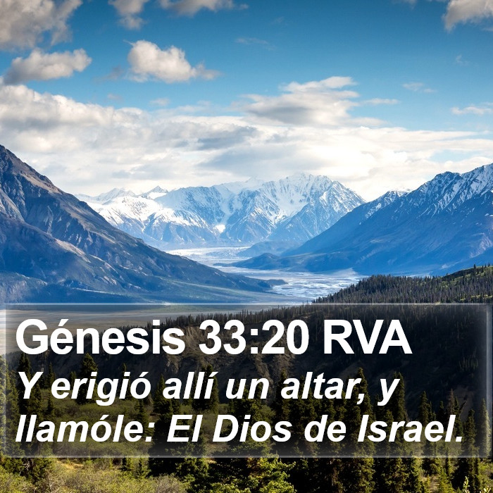 Génesis 33:20 RVA Bible Study