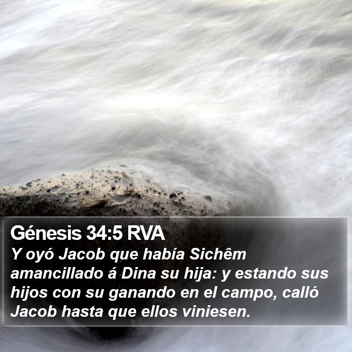 Génesis 34:5 RVA Bible Study