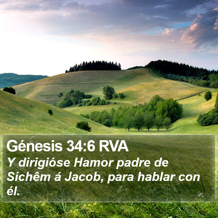 Génesis 34:6 RVA Bible Study