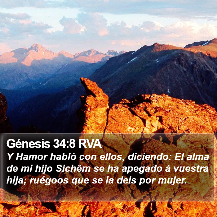 Génesis 34:8 RVA Bible Study