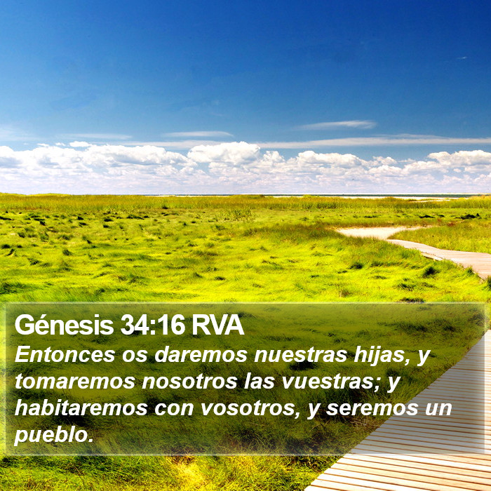 Génesis 34:16 RVA Bible Study