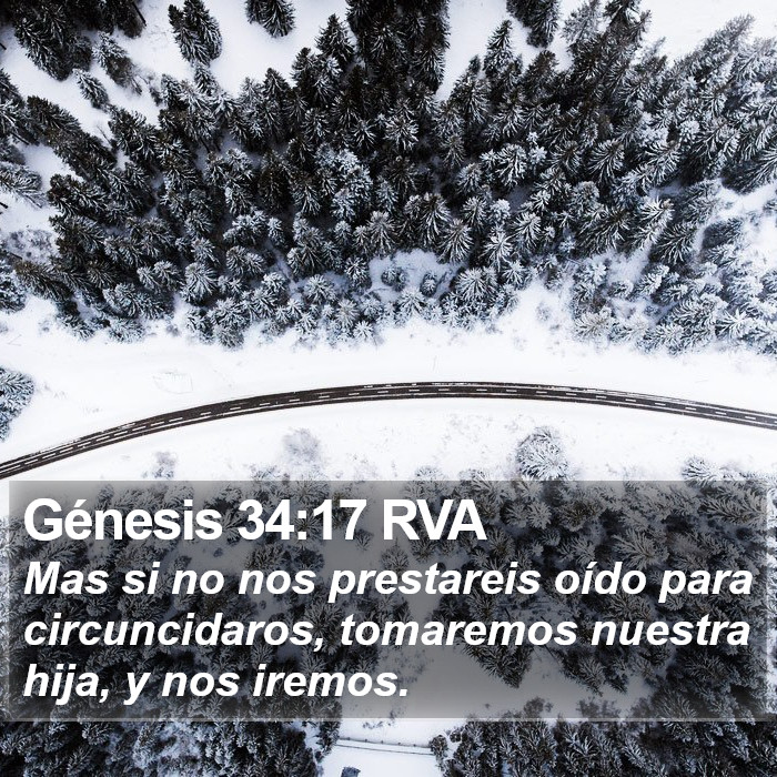 Génesis 34:17 RVA Bible Study