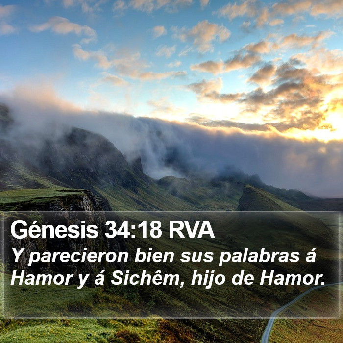 Génesis 34:18 RVA Bible Study