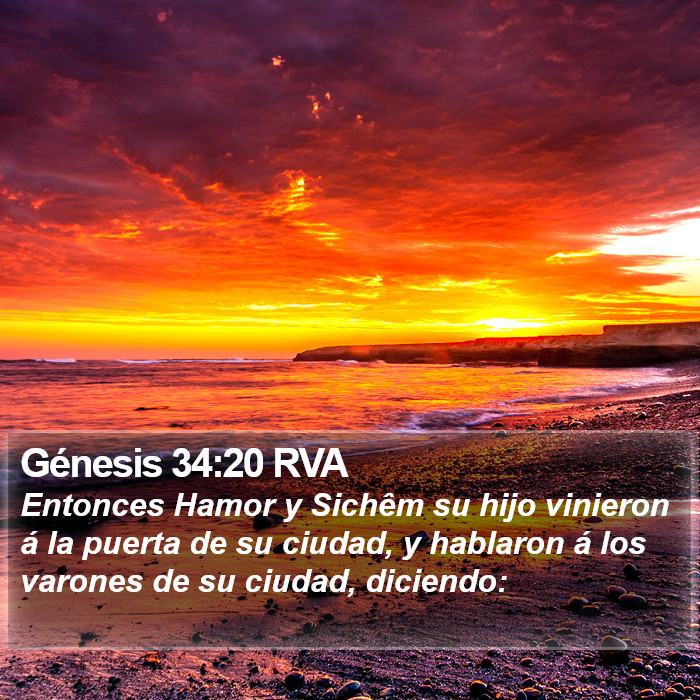 Génesis 34:20 RVA Bible Study