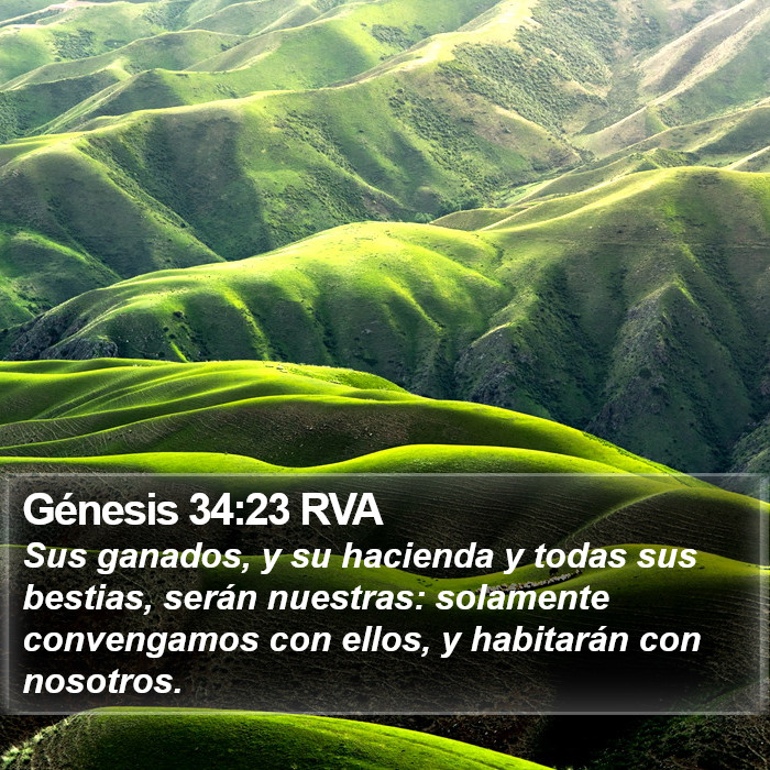 Génesis 34:23 RVA Bible Study