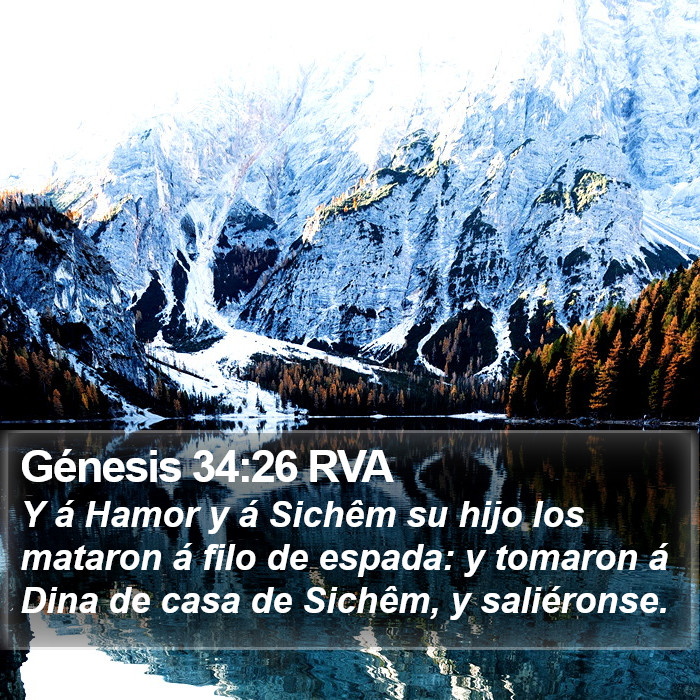 Génesis 34:26 RVA Bible Study