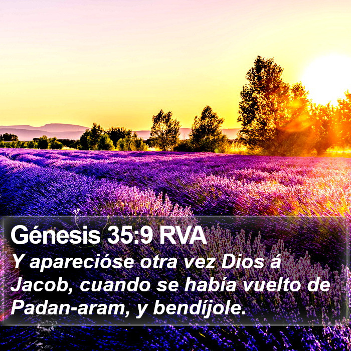 Génesis 35:9 RVA Bible Study