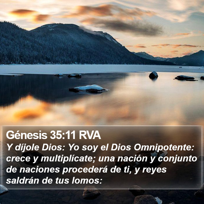 Génesis 35:11 RVA Bible Study