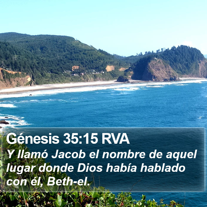 Génesis 35:15 RVA Bible Study