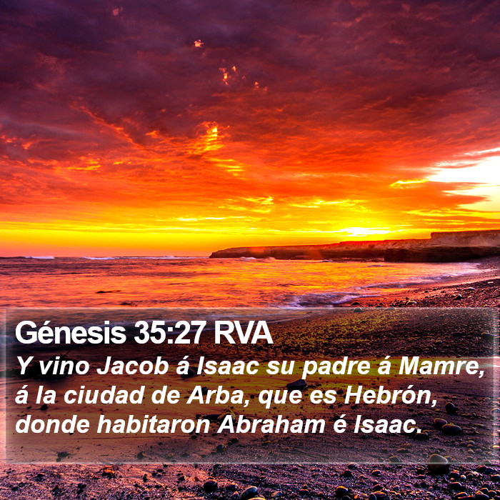 Génesis 35:27 RVA Bible Study