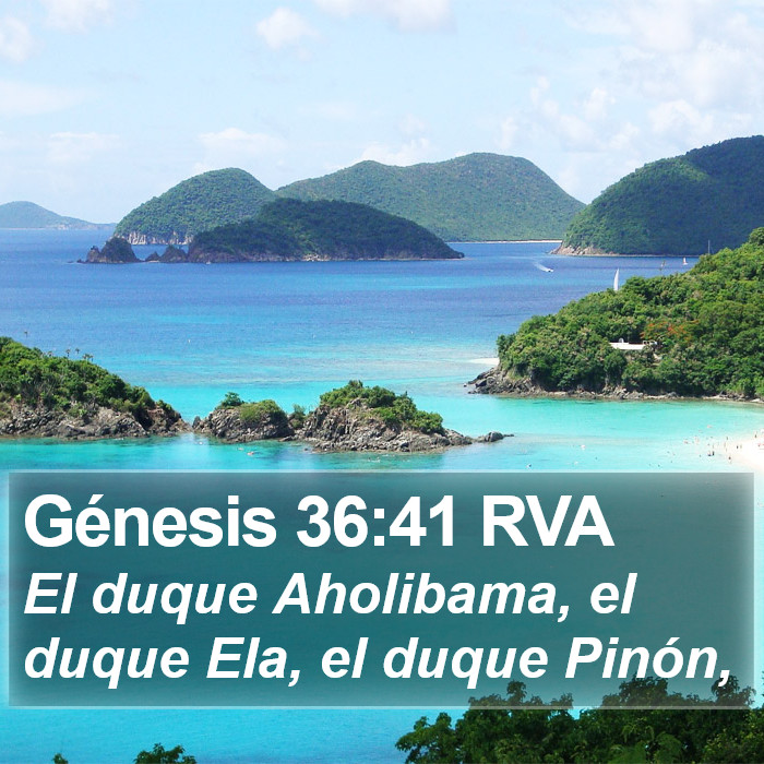 Génesis 36:41 RVA Bible Study