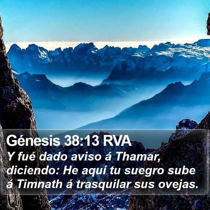 Génesis 38:13 RVA Bible Study