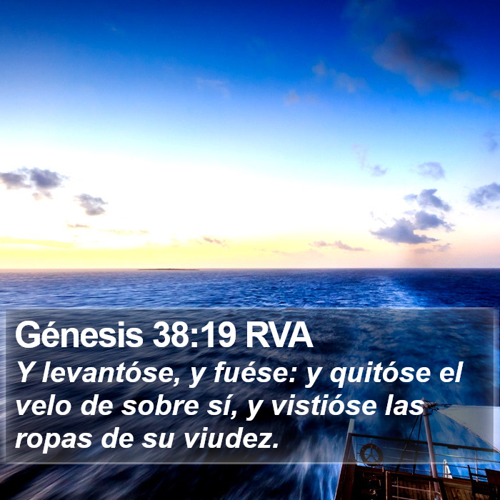 Génesis 38:19 RVA Bible Study