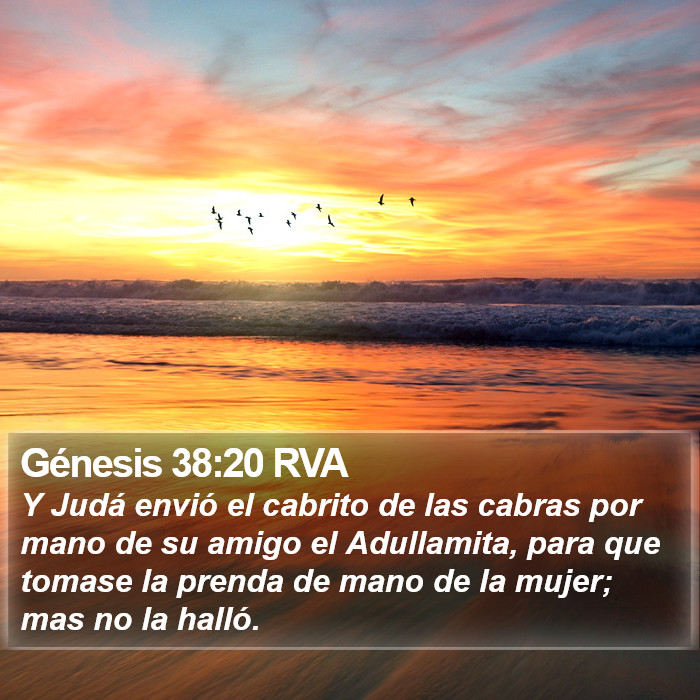 Génesis 38:20 RVA Bible Study