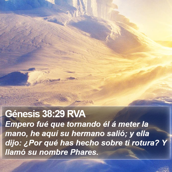 Génesis 38:29 RVA Bible Study