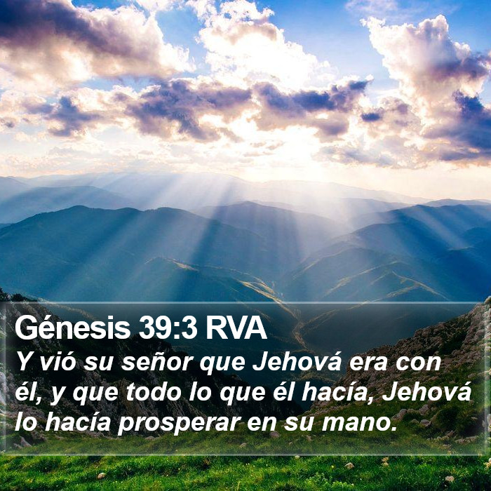 Génesis 39:3 RVA Bible Study