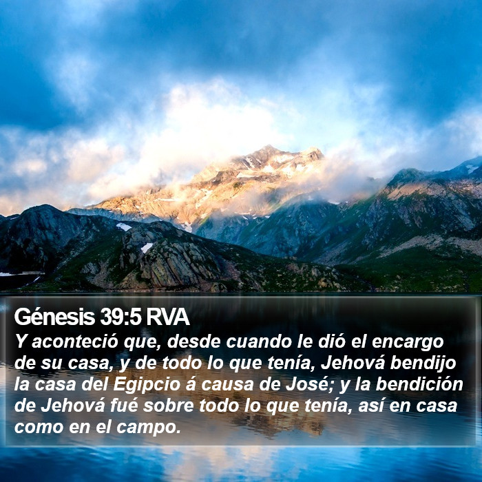 Génesis 39:5 RVA Bible Study