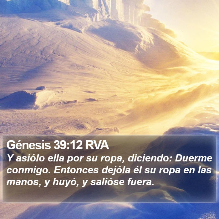 Génesis 39:12 RVA Bible Study