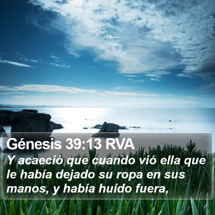 Génesis 39:13 RVA Bible Study