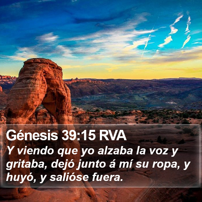 Génesis 39:15 RVA Bible Study