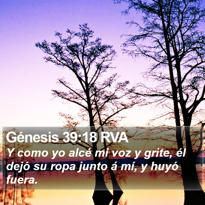 Génesis 39:18 RVA Bible Study