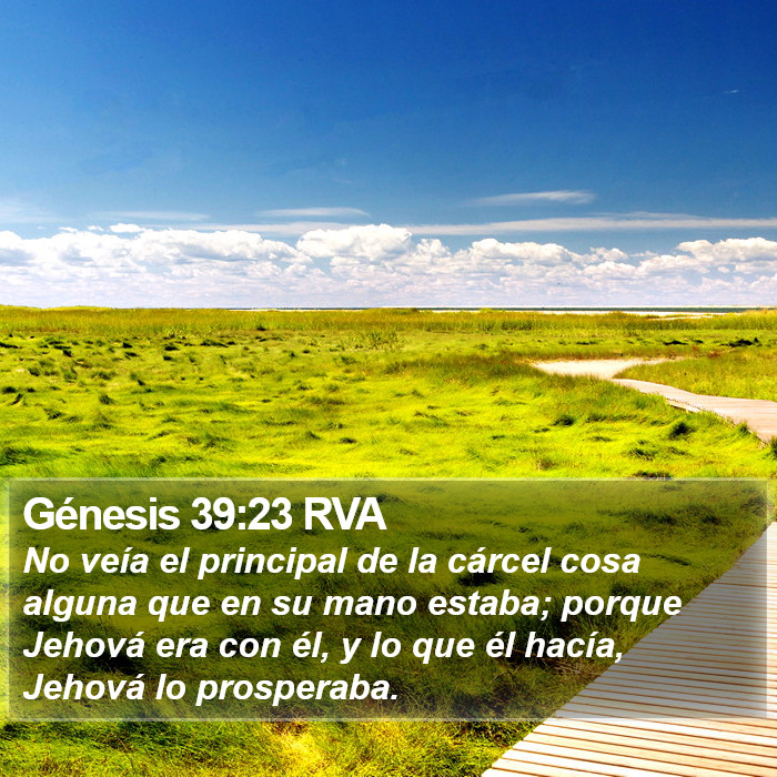 Génesis 39:23 RVA Bible Study