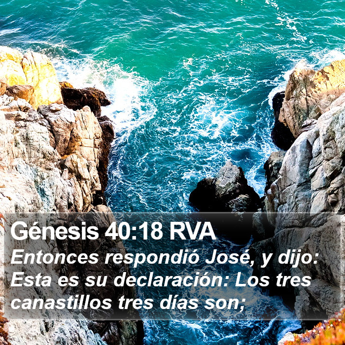 Génesis 40:18 RVA Bible Study