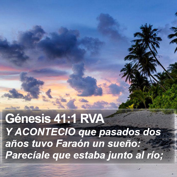 Génesis 41:1 RVA Bible Study