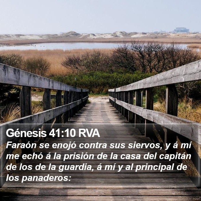 Génesis 41:10 RVA Bible Study