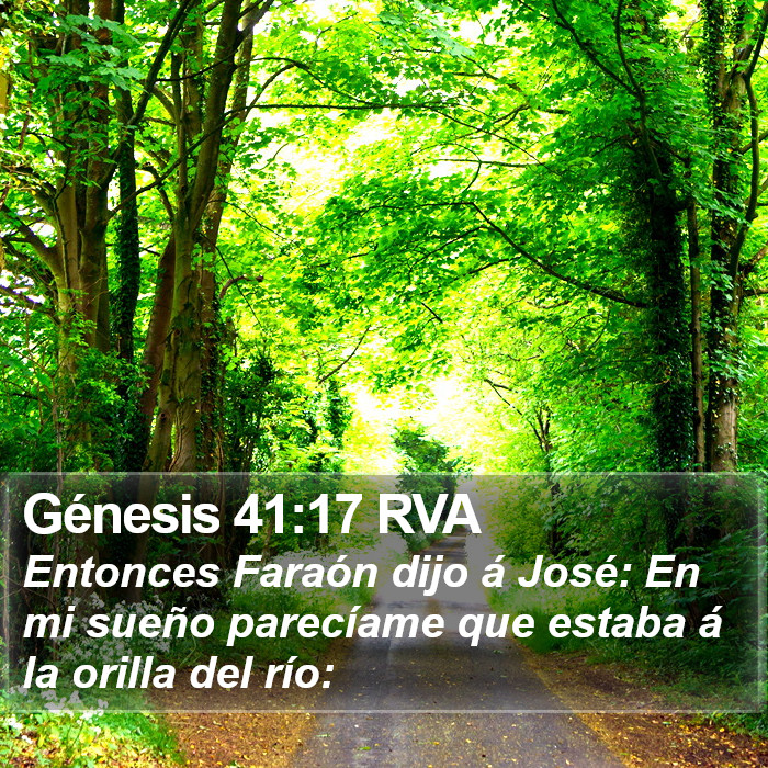 Génesis 41:17 RVA Bible Study