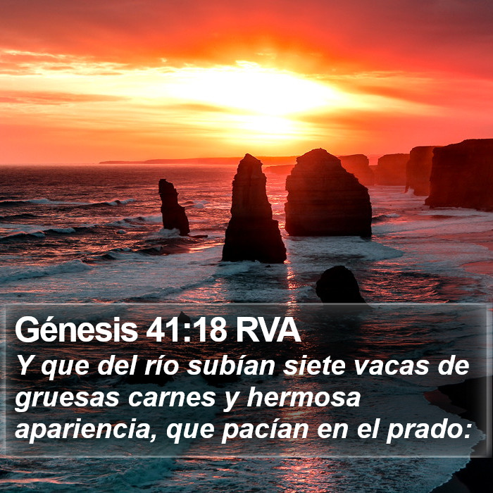 Génesis 41:18 RVA Bible Study