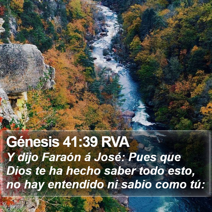 Génesis 41:39 RVA Bible Study