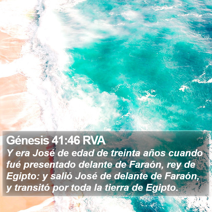 Génesis 41:46 RVA Bible Study