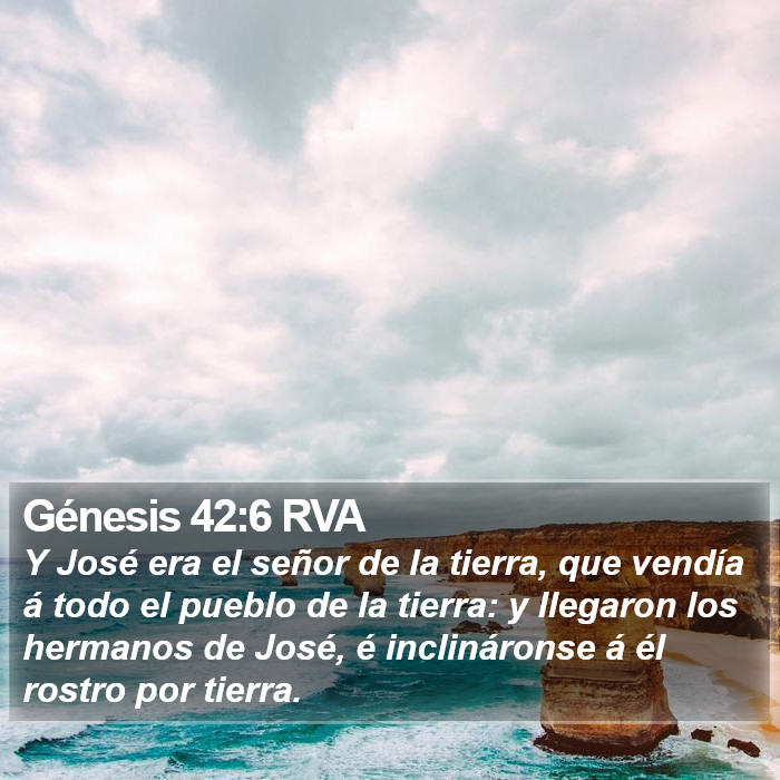 Génesis 42:6 RVA Bible Study