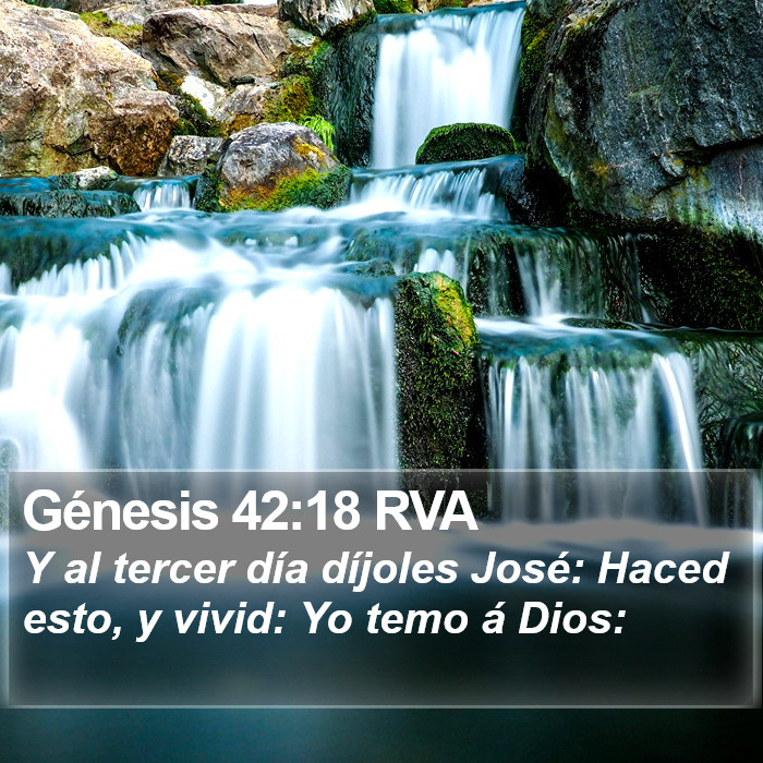 Génesis 42:18 RVA Bible Study