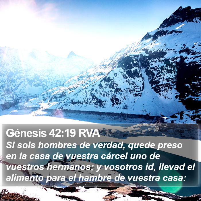 Génesis 42:19 RVA Bible Study