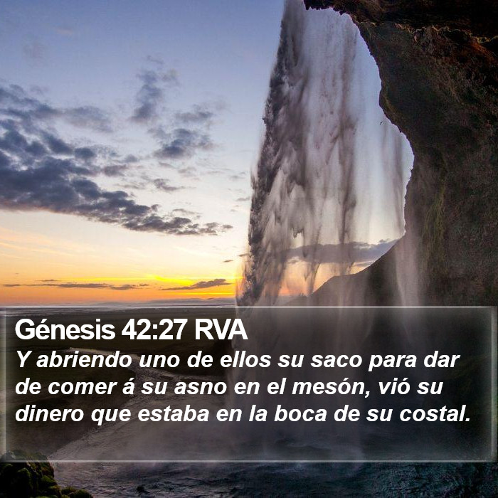 Génesis 42:27 RVA Bible Study