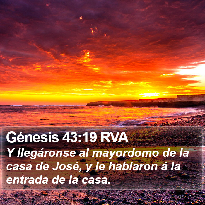 Génesis 43:19 RVA Bible Study